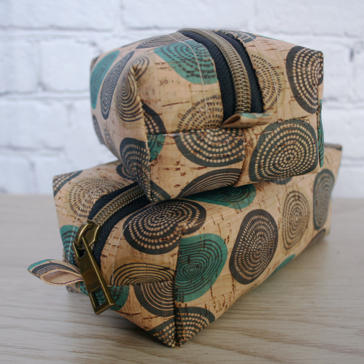 The Edward Boxy Pouches - Circles