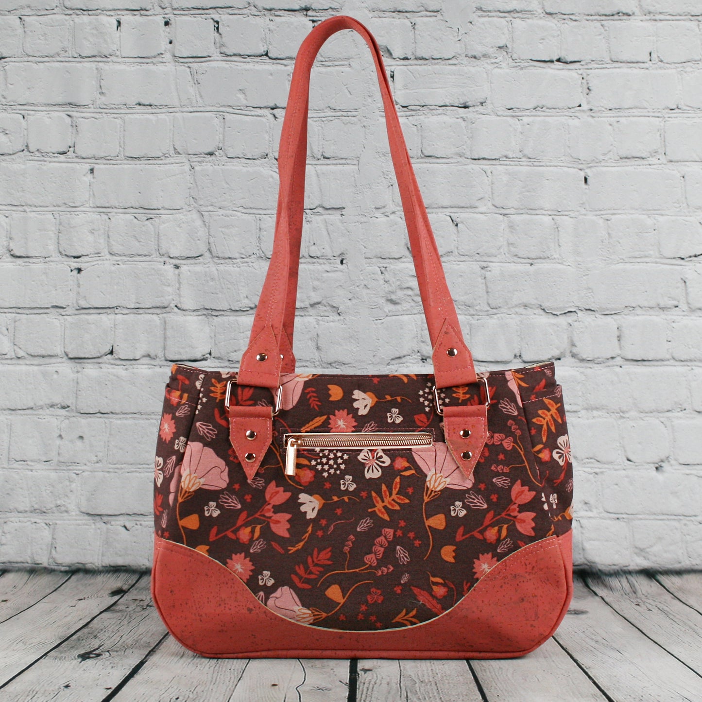 The Rosamond Handbag - Poppy Canyon