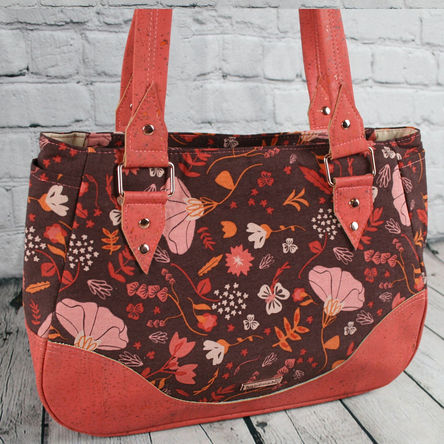 The Rosamond Handbag - Poppy Canyon