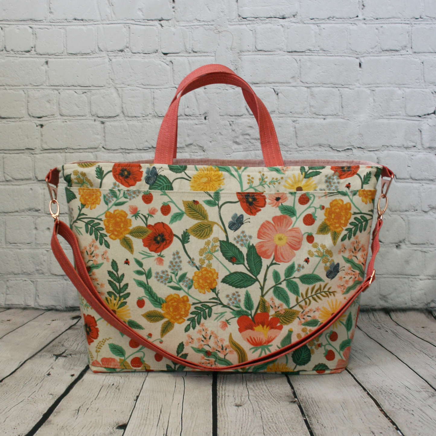 The Caroline Tote - Botanical