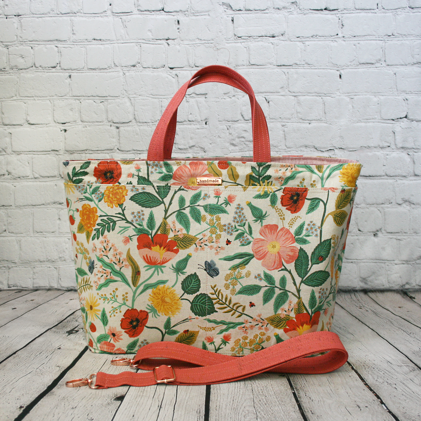 The Caroline Tote - Botanical