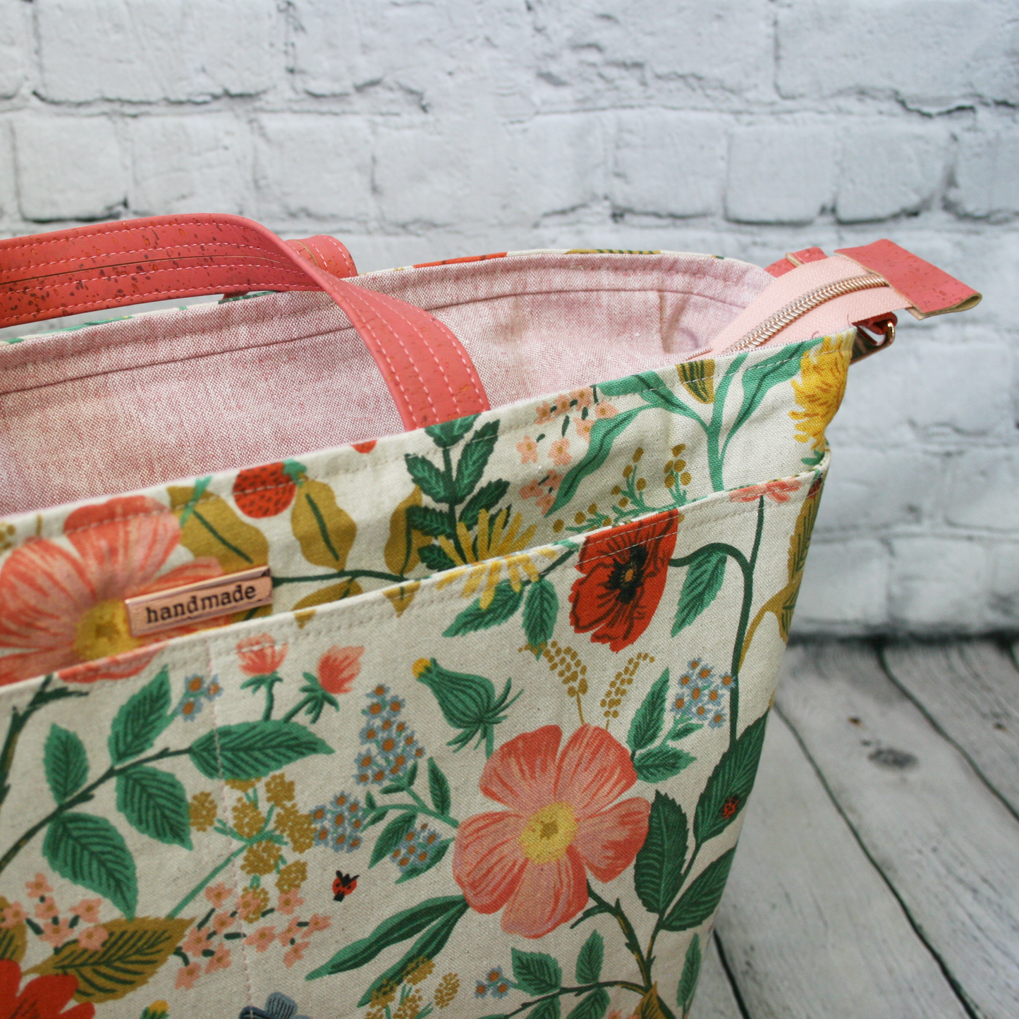 The Caroline Tote - Botanical