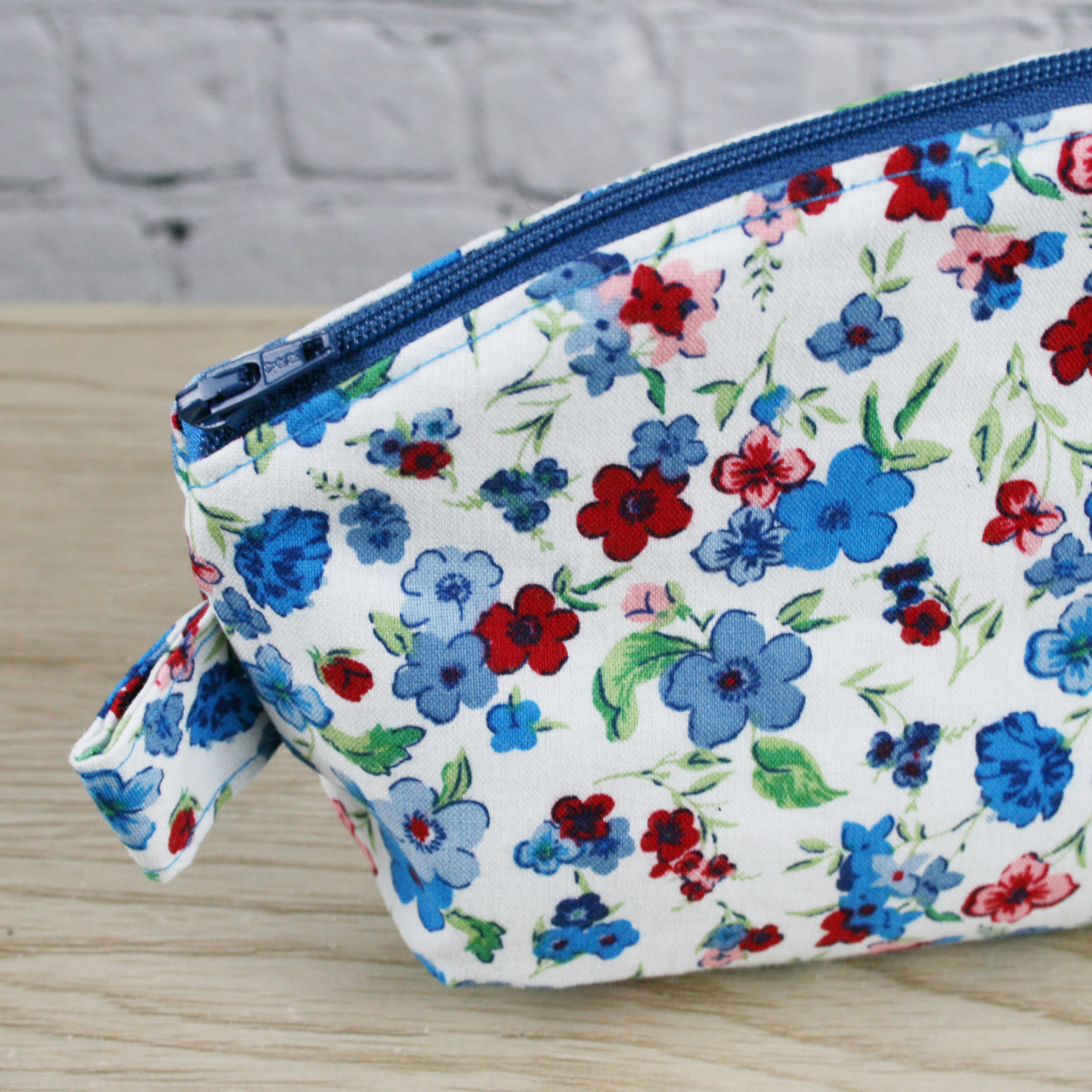 The Laura Pouch - Breezy Blue