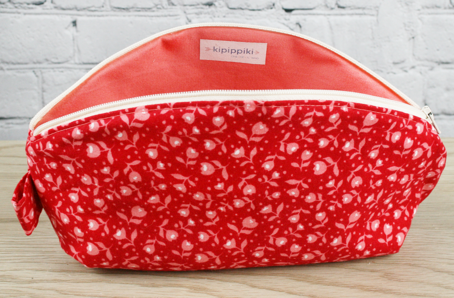 The Laura Pouch - Cottage Red