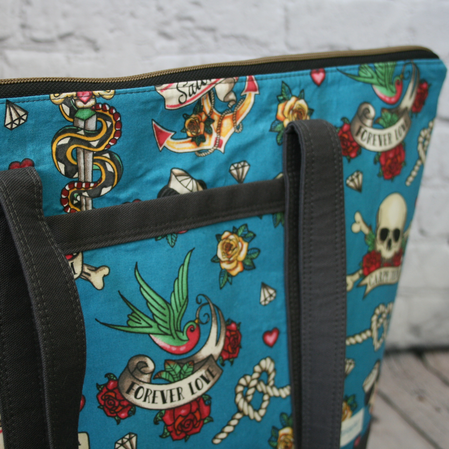 The Charlotte Tote - Vintage Tattoo