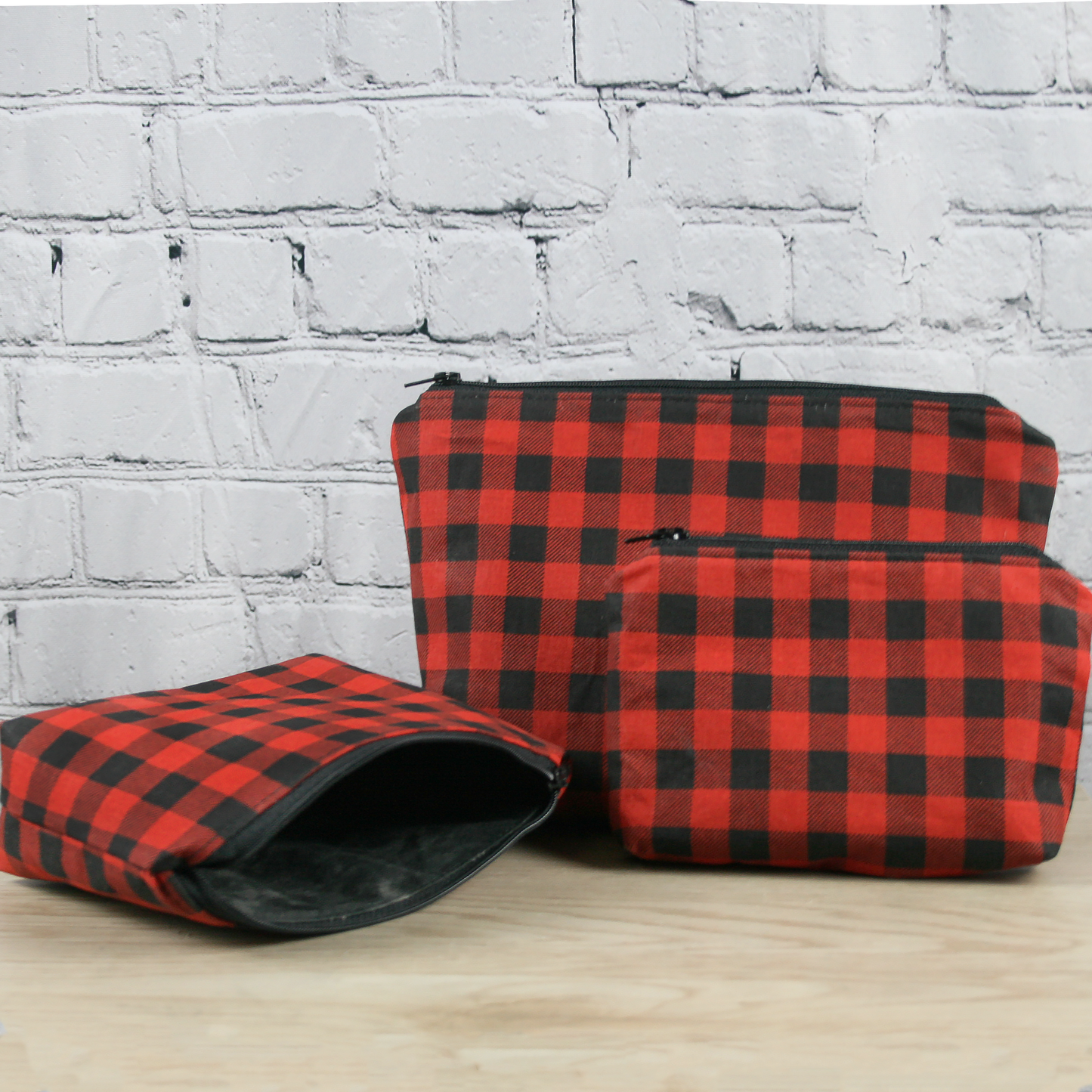 The Sophy Pouches - Buffalo Plaid