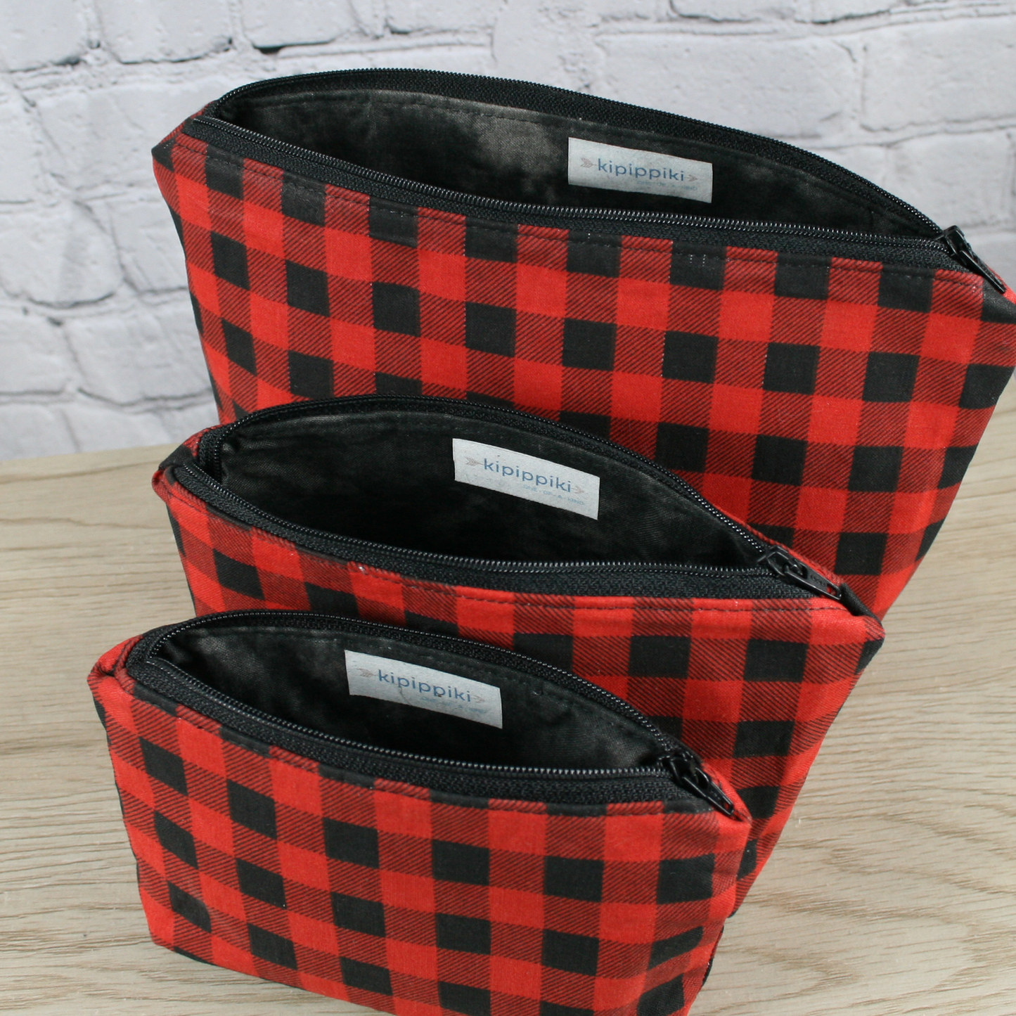 The Sophy Pouches - Buffalo Plaid