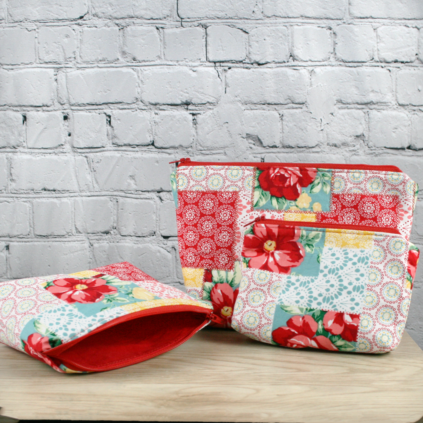 The Sophy Pouches - Patchwork